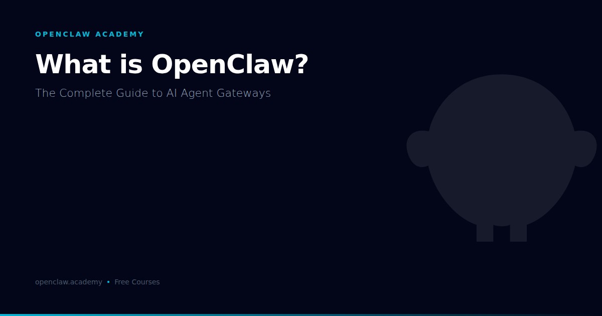 What is OpenClaw? The Complete Guide to Self-Hosted AI Agent Gateways